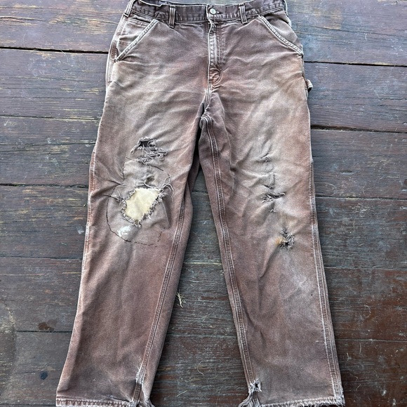 Vintage Distressed Carhartt Pants - Picture 4 of 13
